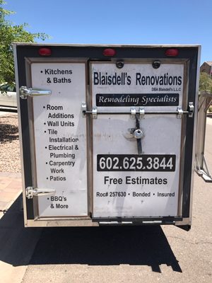 Blaisdell's Renovations Logo