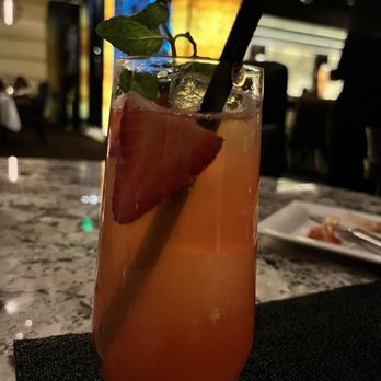 Atlantis Steakhouse - Strawberry balsamic spritz mocktail - yum - Steakhouses Near Me - RENO, Nevada Atlantis Steakhouse - Strawberry balsamic spritz mocktail - yum - Steakhouses Near Me - RENO, Nevada