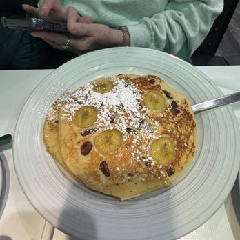 City Cafe Diner - Banana pancakes with pecans - Diners Near Me - Chattanooga, Tennessee
