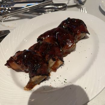 Eddie Merlot's - Bacon wrapped barbecue shrimp - Steakhouses Near Me - Warrenville, Illinois Eddie Merlot's - Bacon wrapped barbecue shrimp - Steakhouses Near Me - Warrenville, Illinois