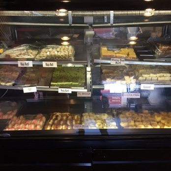 Little India - extensive desserts counter - Indian Near Me - Edmonton, Alberta