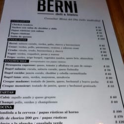 Berni - Algunos precios, junio 2016
