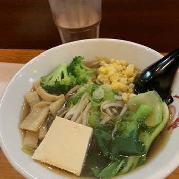 Naruto Ramen - Vegetarian Veggie Ramen (Shoyu) - Ramen Near Me - New York, New York