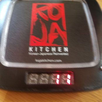 KoJa Kitchen - Table buzzer is a nice touch so you don't have to stand around and wait at the counter - Japanese Near Me - Emeryville, California KoJa Kitchen - Table buzzer is a nice touch so you don't have to stand around and wait at the counter - Japanese Near Me - Emeryville, California