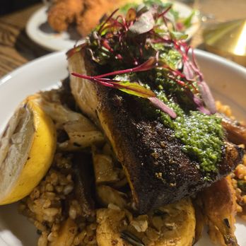The Hideout Kitchen - Blackened Salmon - New American Near Me - Lafayette, California