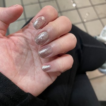 Aquatica Nails - Took this picture in a dim restaurant. But really loved it. - Nail Salons Near Me - San Francisco, California