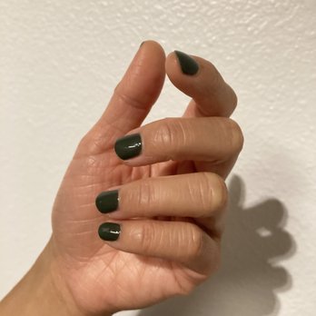 MUOI nail studio - Army green... Can't wait to try more colors. - Nail Salons Near Me - Long Beach, California MUOI nail studio - Army green... Can't wait to try more colors. - Nail Salons Near Me - Long Beach, California