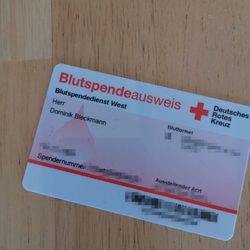 DRK-Blutspendedienst West - Ein kleines Stück Lebensretter...