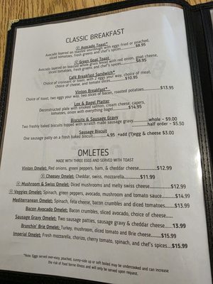 Menu photo 4 Vinton Cafe Vinton, VA