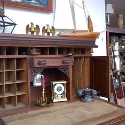 Fay's Gallery Antique Co-op - Ca 1800's Paymaster's Desk