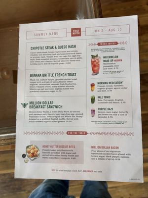 Menu photo 1 First Watch Cedar Park, TX
