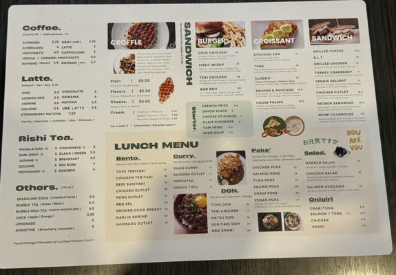 Menu photo 4 AT Cafe Vancouver, BC Menu photo 4 AT Cafe Vancouver, BC