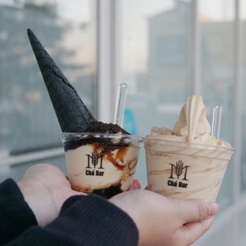 M Chá Bar - London Fog Tea Latte Soft Serve Series - Bubble Tea Near Me - Vaughan, Ontario