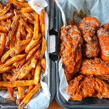 Wings On Wheat - Hot ranch tenders and tangy fries - Chicken Wings Near Me - Jonesboro, Georgia