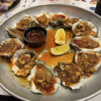 Seafood Dock - Dozen oysters steamed in seafood dock seasoning - Seafood Near Me - Gainesville, Florida