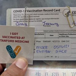 Stanford  Children's Health - Part of the space is Stanford's Covid Vaccine Site