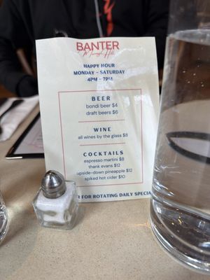 Menu photo 3 Banter New York, NY Menu photo 3 Banter New York, NY