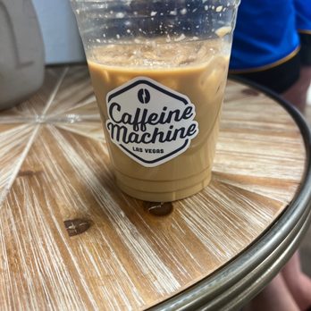 Caffeine Machine - They offer pumpkin spice all year long. Taste amazing - Coffee & Tea Near Me - Las Vegas, Nevada
