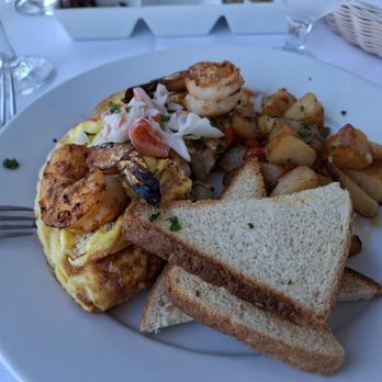 Pier 95 Restaurant - Marina - This was my lunch...seafood omelet with shrimp and crabmeat, so fresh and delicious!! Nothing to bring home as it was so delicious! - Seafood Near Me - Freeport, New York Pier 95 Restaurant - Marina - This was my lunch...seafood omelet with shrimp and crabmeat, so fresh and delicious!! Nothing to bring home as it was so delicious! - Seafood Near Me - Freeport, New York