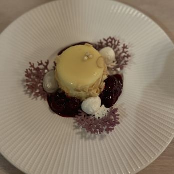 Narcoossee's - Almond-crusted Cheesecake- so delicious - New American Near Me - Lake Buena Vista, Florida