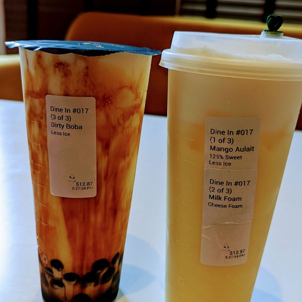 Feng Cha - Dirty Boba and Mango Au Lait - Bubble Tea Near Me - Morrisville, North Carolina Feng Cha - Dirty Boba and Mango Au Lait - Bubble Tea Near Me - Morrisville, North Carolina