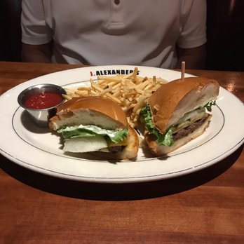 J. Alexander's - Cheese Burger & Fries - Steakhouses Near Me - Plantation, Florida