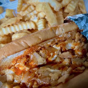 Uptown Wingz - Buffalo Chicken Philly with 6 Piece Wings - Chicken Wings Near Me - New York, New York Uptown Wingz - Buffalo Chicken Philly with 6 Piece Wings - Chicken Wings Near Me - New York, New York