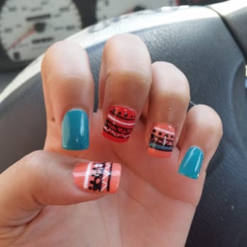 Palm Nails - Nails by sara from my first visit. - Nail Salons Near Me - San Diego, California Palm Nails - Nails by sara from my first visit. - Nail Salons Near Me - San Diego, California