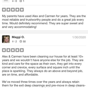 Alex & Carmen - cont'd.. - Home Cleaning Near Me Alex & Carmen - cont'd.. - Home Cleaning Near Me