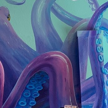 Good Eats - Octopus Mural - Seafood Near Me - Port Saint Lucie, Florida Good Eats - Octopus Mural - Seafood Near Me - Port Saint Lucie, Florida