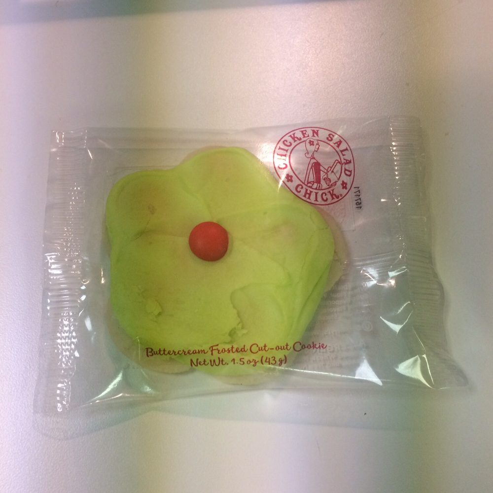 Chicken Salad Chick - Amazzzzing buttercream cookie! - Sandwiches Near Me - Atlanta, Georgia