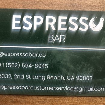 Espresso Bar - Coffee & Tea Near Me - Long Beach, California