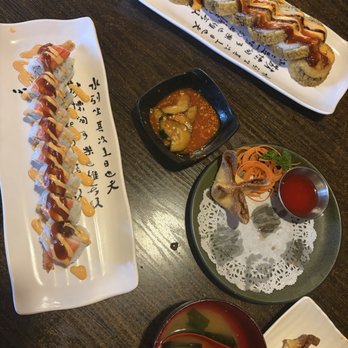 Sunny's Sushi - Chefs Chef Special Roll, Crab Meat Puff, Miso Soup - Small 8 oz, Cucumber Kimchi - Small 8oz, Mexican Orgasm Roll - Steakhouses Near Me - Horizon City, Texas Sunny's Sushi - Chefs Chef Special Roll, Crab Meat Puff, Miso Soup - Small 8 oz, Cucumber Kimchi - Small 8oz, Mexican Orgasm Roll - Steakhouses Near Me - Horizon City, Texas