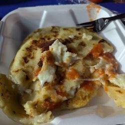 Ricas Pupusas & Yummy Mini Pancakes - Queso pupusas by Rica's Pupusas