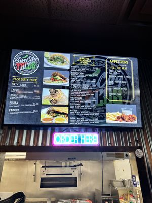 Menu photo 2 Sin City Tacos Las Vegas, NV