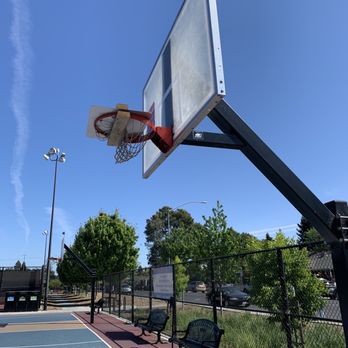 Burton Park - Basketball hoops "boarded up" - Parks Near Me - San Carlos, California Burton Park - Basketball hoops "boarded up" - Parks Near Me - San Carlos, California