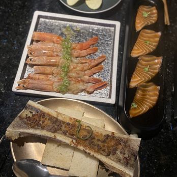 Wagyu House - Sweet Shrimp Sashimi 1Pcshrimp Bone Marrow - Hot Pot Near Me - Chicago, Illinois Wagyu House - Sweet Shrimp Sashimi 1Pcshrimp Bone Marrow - Hot Pot Near Me - Chicago, Illinois