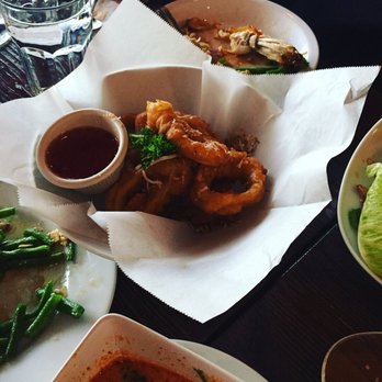 Kittiwat Thai Kitchen - Fried calamari, very heavy batter - Thai Near Me - Frederick, Maryland