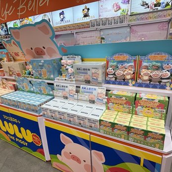 Teso Life - An entire display just for Lulu the Piggy merch - Gift Shops Near Me - Aurora, Colorado