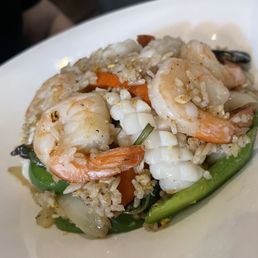 Seafood fried rice