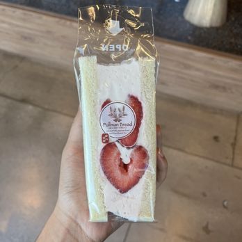 Pullman Bread - Strawberry Cream Sandwich - Japanese Near Me - Enterprise, Nevada