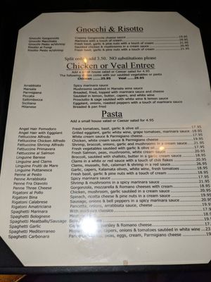 Menu photo 3 Crivello's Italian Bistro San Juan Capistrano, CA