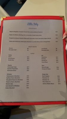 Menu photo 1 Little Italy Restaurant Katy, TX Menu photo 1 Little Italy Restaurant Katy, TX