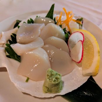 Dr. Clark - Scallop sashimi, lightly sweet and very refreshing - Japanese Near Me - New York, New York