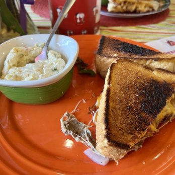 The Cheesy Chick - Philly Grilled Cheese and Potato Salad - Comfort Food Near Me - Williamsville, New York The Cheesy Chick - Philly Grilled Cheese and Potato Salad - Comfort Food Near Me - Williamsville, New York