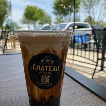 Chateau De Chantilly Cafe - Black Boba Tea - Bakeries Near Me - Chantilly, Virginia