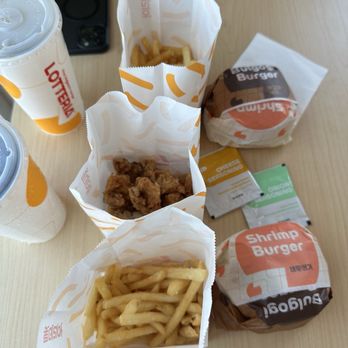 LOTTERIA Fullerton - 2 combos and shake it chicken - Burgers Near Me - Fullerton, California