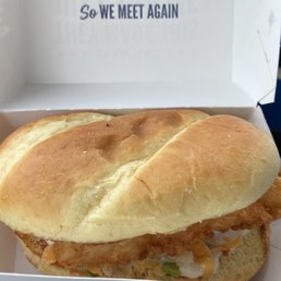 Cod sandwich was good Cod sandwich was good