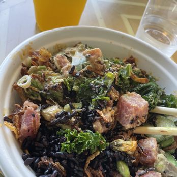 Sweetfin Poke Silverlake - Salmon Build Your Own Bowl Large- Salmon - Poke Near Me - Los Angeles, California