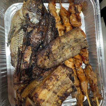 Grill City - Mixed platter Chicken bbq 4/5 Grilled pork liempo 3/5 Grilled Tilapia 5/5 - Food Court Near Me - Sugar Land, Texas Grill City - Mixed platter Chicken bbq 4/5 Grilled pork liempo 3/5 Grilled Tilapia 5/5 - Food Court Near Me - Sugar Land, Texas